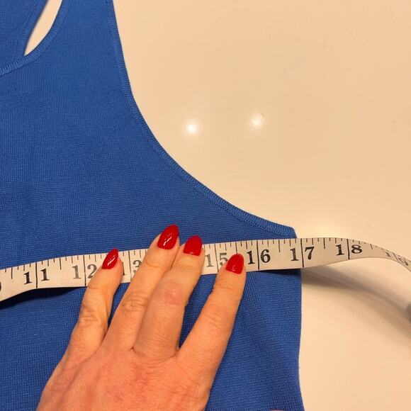 House of Harlow 1960 Cobalt Bodycon Keyhole Dress Large - Picture 9 of 10